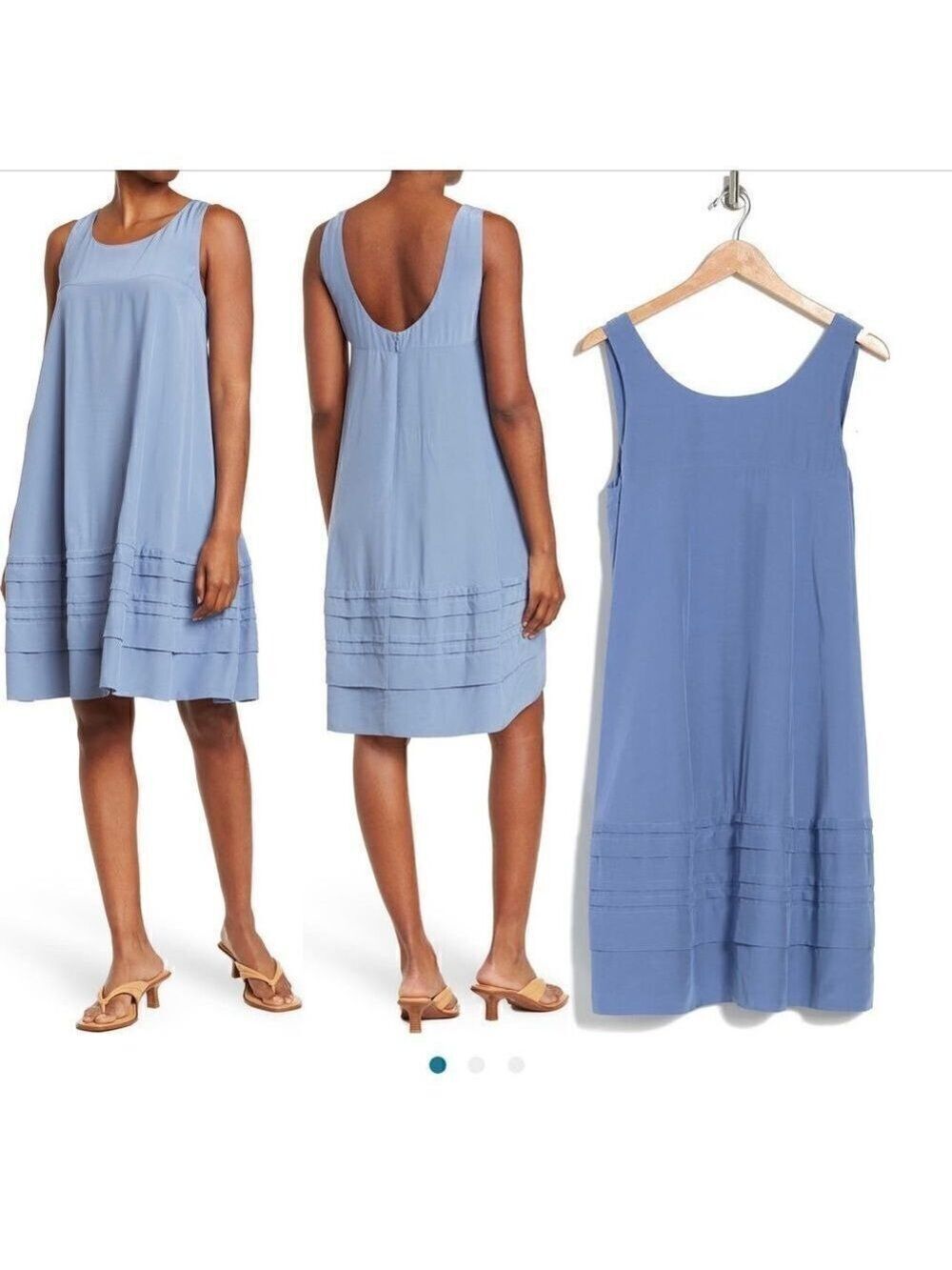 CLUB Monaco Layered sleeveless dress swing dress Sz 8